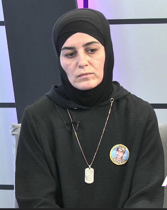Şəhid anası Ruhiyyə Əliyeva oğlu Tahir Əliyev haqqında...